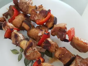 Juicy Marinated Pork Skewers