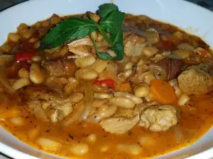 Easy Pork with Beans