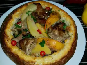 Baked Pork with Quince