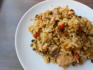 Pork with Peas and Rice