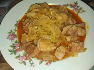 Pork with Sauerkraut in a Multicooker