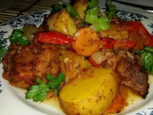 Pork with Veggies and Lots of Spices