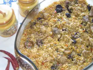 Pork with Rice and Prunes