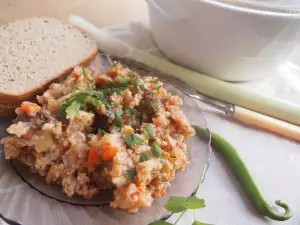 Pork with Leeks and Rice