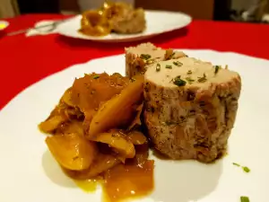 Pork Tenderloin with Caramelized Apples and Onions