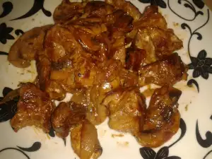 Pork with Mushrooms and Sour Cream