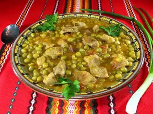 Pork with Peas