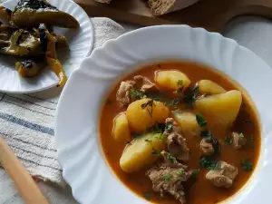 Pork Belly and Potato Stew