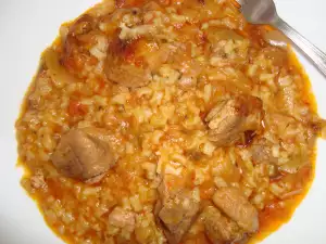 Stew with Rice and Pork