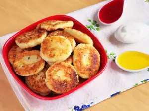 Pan Fried Salted Parmesan Buns