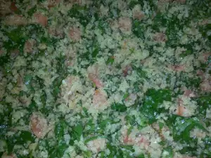 Arabic Tabbouleh Salad with Bulgur