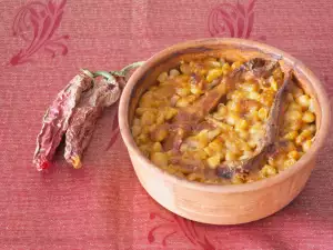 Bean Stew with Celery and Brandy