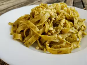 Tagliatelle with Pesto Genovese