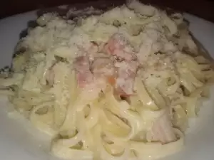 Easy Tagliatelle Carbonara