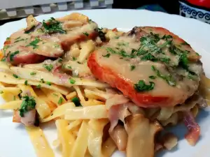 Tagliatelle with Porcini Mushrooms