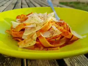 Tagliatelle with Neapolitan Sauce