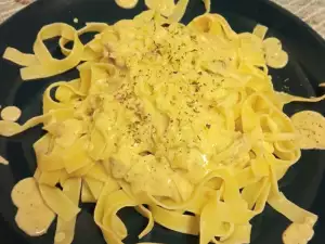 Tagliatelle with Pork and Cream