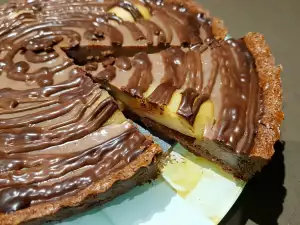 Pear and Cocoa Tart