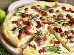 Quiche Lorraine Pizza