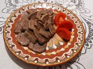 Aromatic Veal Tongue in Butter