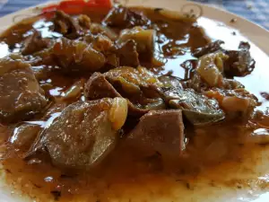 Sauteed Veal Tongue