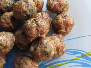 Minced Beef and Zucchini Meatballs