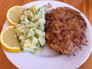 Veal Schnitzel Holstein