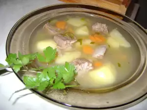 Boiled Beef with Celery