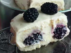 Terrine with Blackberries