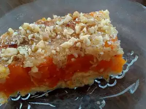 Pumpkin Dessert with Rice and Creme Caramel