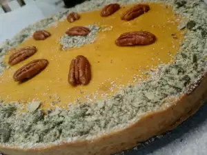 Pumpkin Pie with Nuts