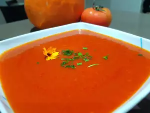 Butternut Squash and Tomato Soup