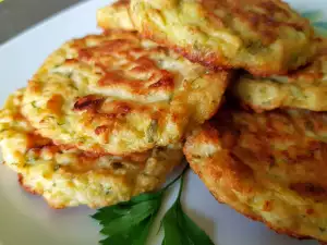 Baked Zucchini and Potato Patties