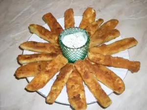 Unique Zucchini Appetizer with Corn Flour