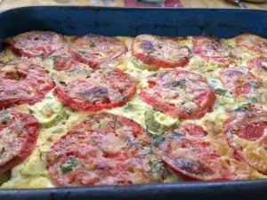 Oven-Baked Zucchini with Aromatic Topping