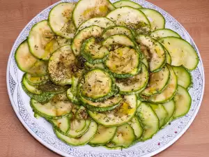 Blanched Zucchini