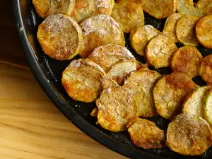 Fried Zucchini with Vinaigrette Sauce