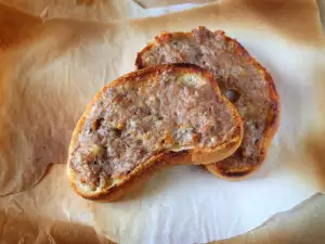 Mince and Cheese Sandwich