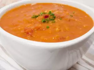 Tomato and Red Lentil Soup