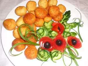 Feta Cheese and Cheese Balls