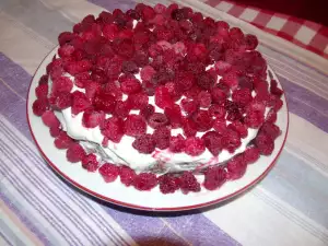 Raspberry Sponge Cake