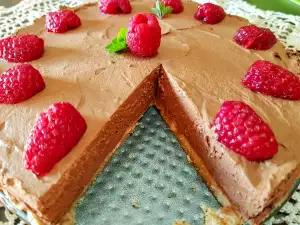 Chocolate Mousse and Raspberry Cake