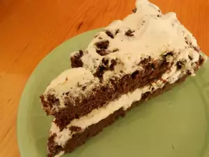 Yummy Chocolate Cake with Cream