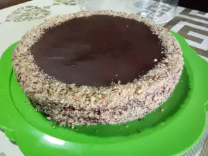 Brown Chocolate Cake Glaze