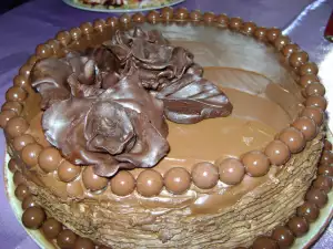 Chocolate and Roses Cake