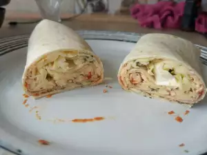 Four Cheese Tortilla Wraps