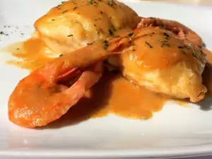 Cod with Langoustine Sauce