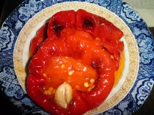 Bell Pepper Pickle in the Oven