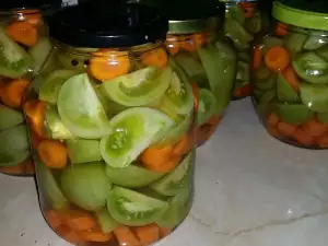 Spicy Green Tomato Pickle