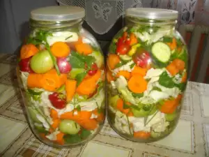 Tasty Pickle in Two Three-Liter Jars